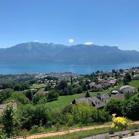 Appartement Moderne Avec Vue Panoramique A Jongny Proche De Montreux 外观 照片