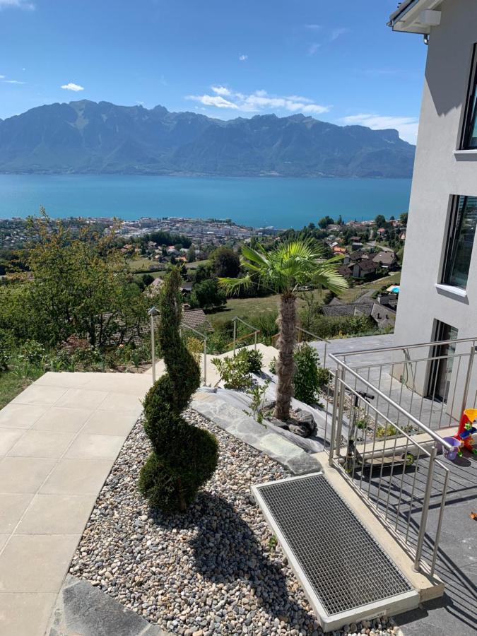Appartement Moderne Avec Vue Panoramique A Jongny Proche De Montreux 外观 照片