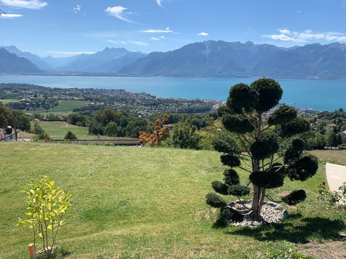 Appartement Moderne Avec Vue Panoramique A Jongny Proche De Montreux 外观 照片