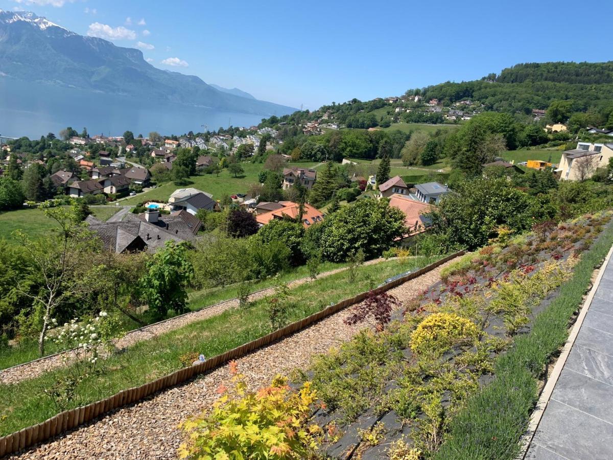 Appartement Moderne Avec Vue Panoramique A Jongny Proche De Montreux 外观 照片