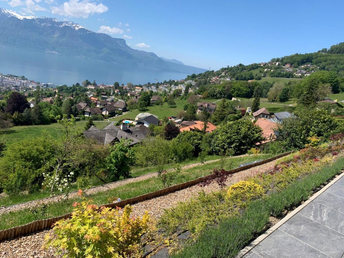 Appartement Moderne Avec Vue Panoramique A Jongny Proche De Montreux 外观 照片