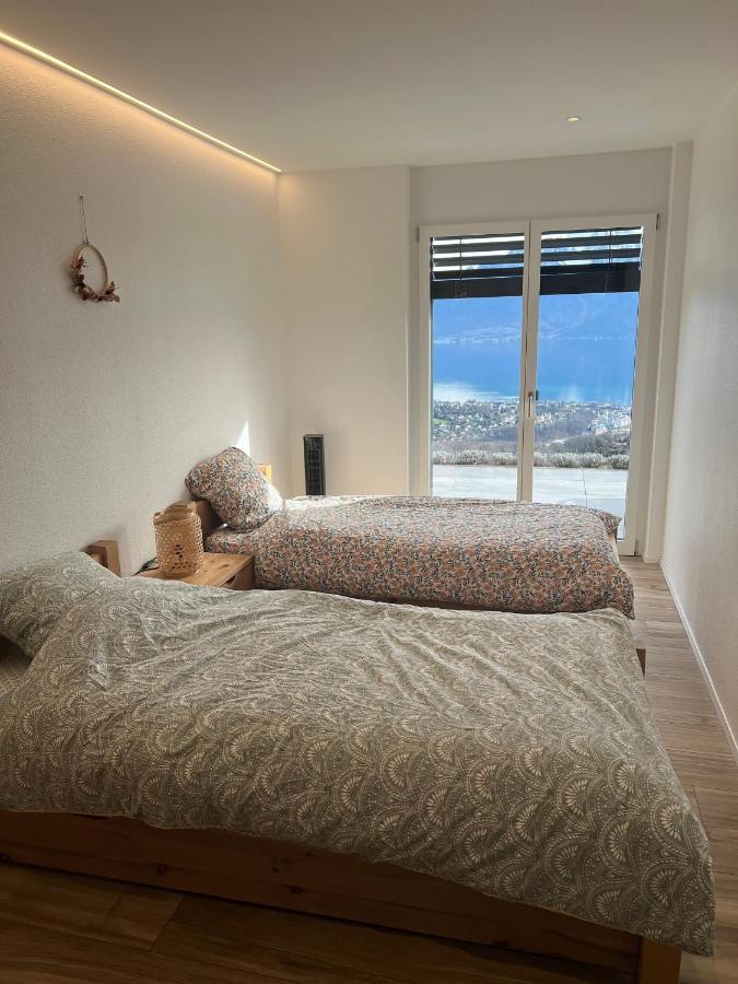 Appartement Moderne Avec Vue Panoramique A Jongny Proche De Montreux 外观 照片